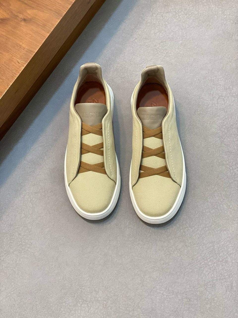Men’s designer shoes collection.