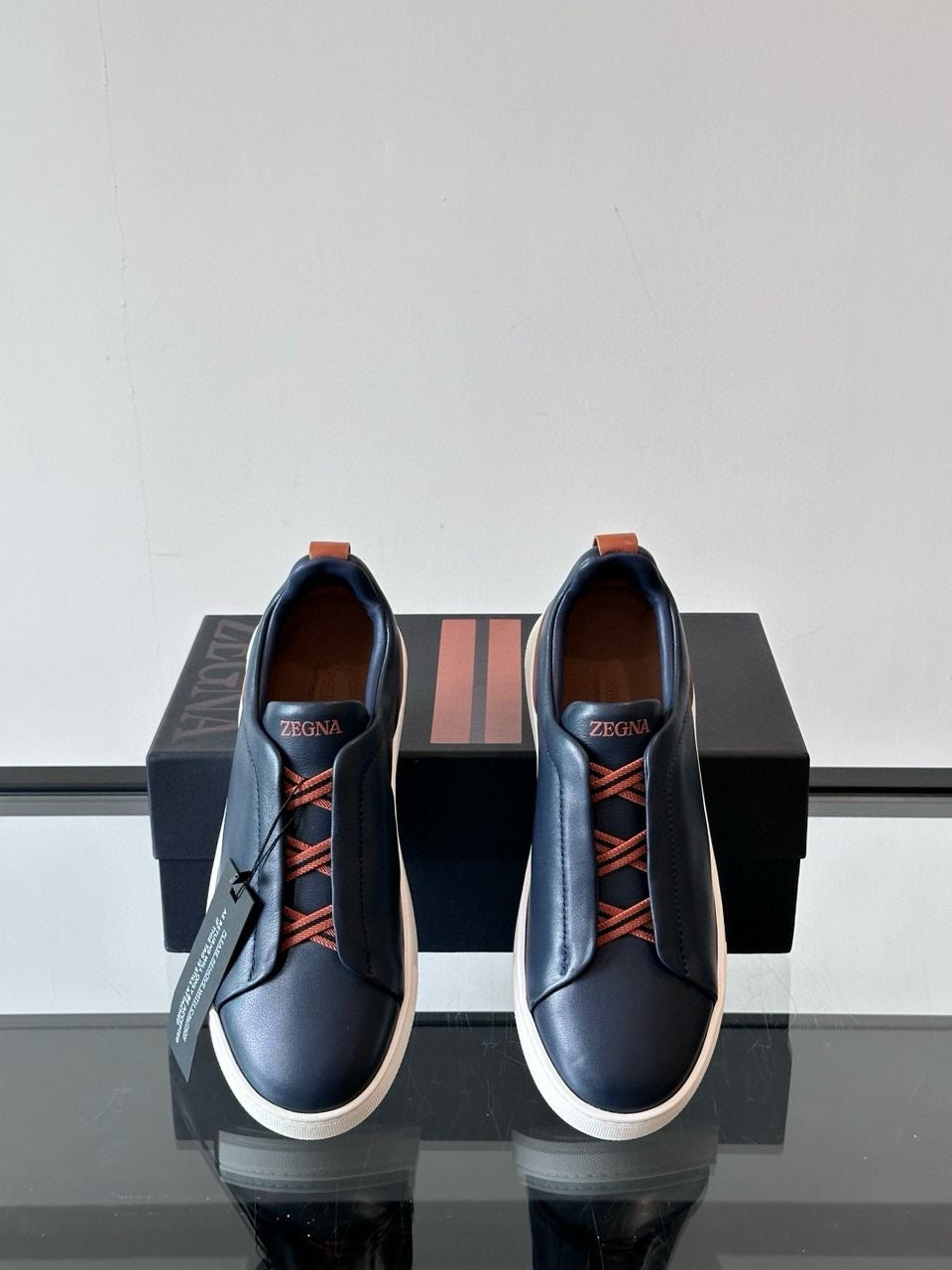 Men’s designer shoes collection.