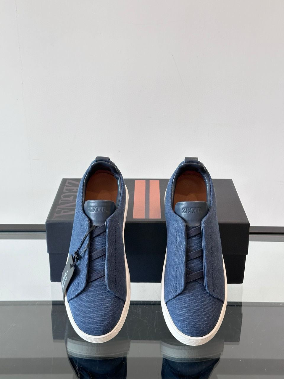 Men’s designer shoes collection.