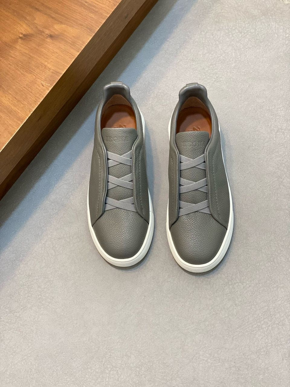 Men’s designer shoes collection.