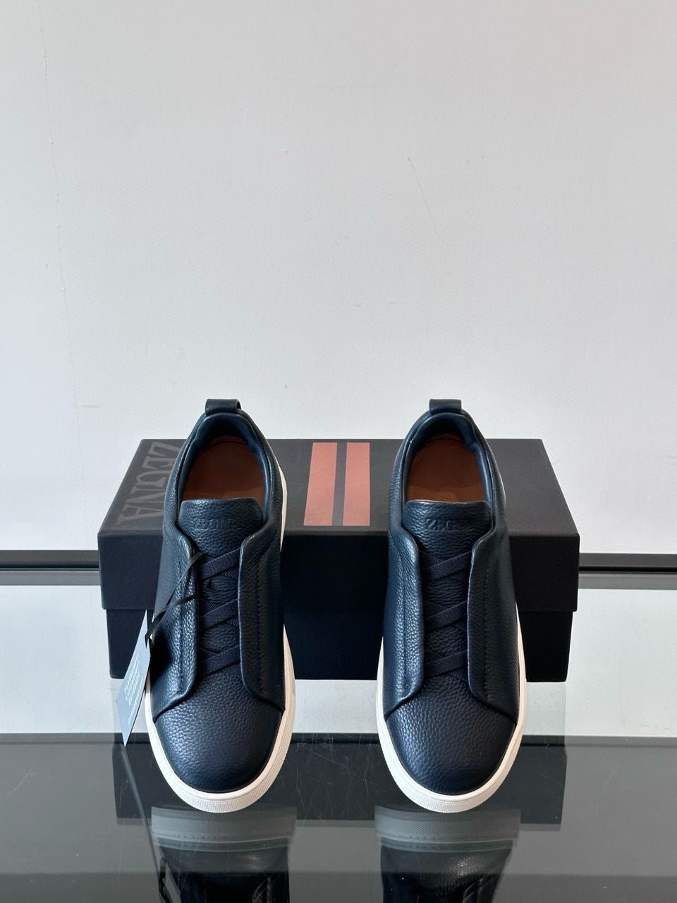 Men’s designer shoes collection.