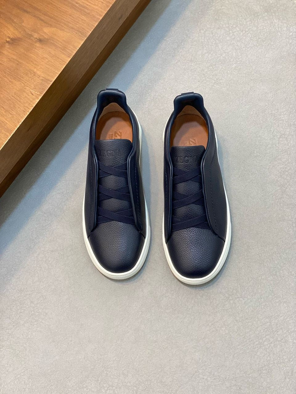 Men’s designer shoes collection.