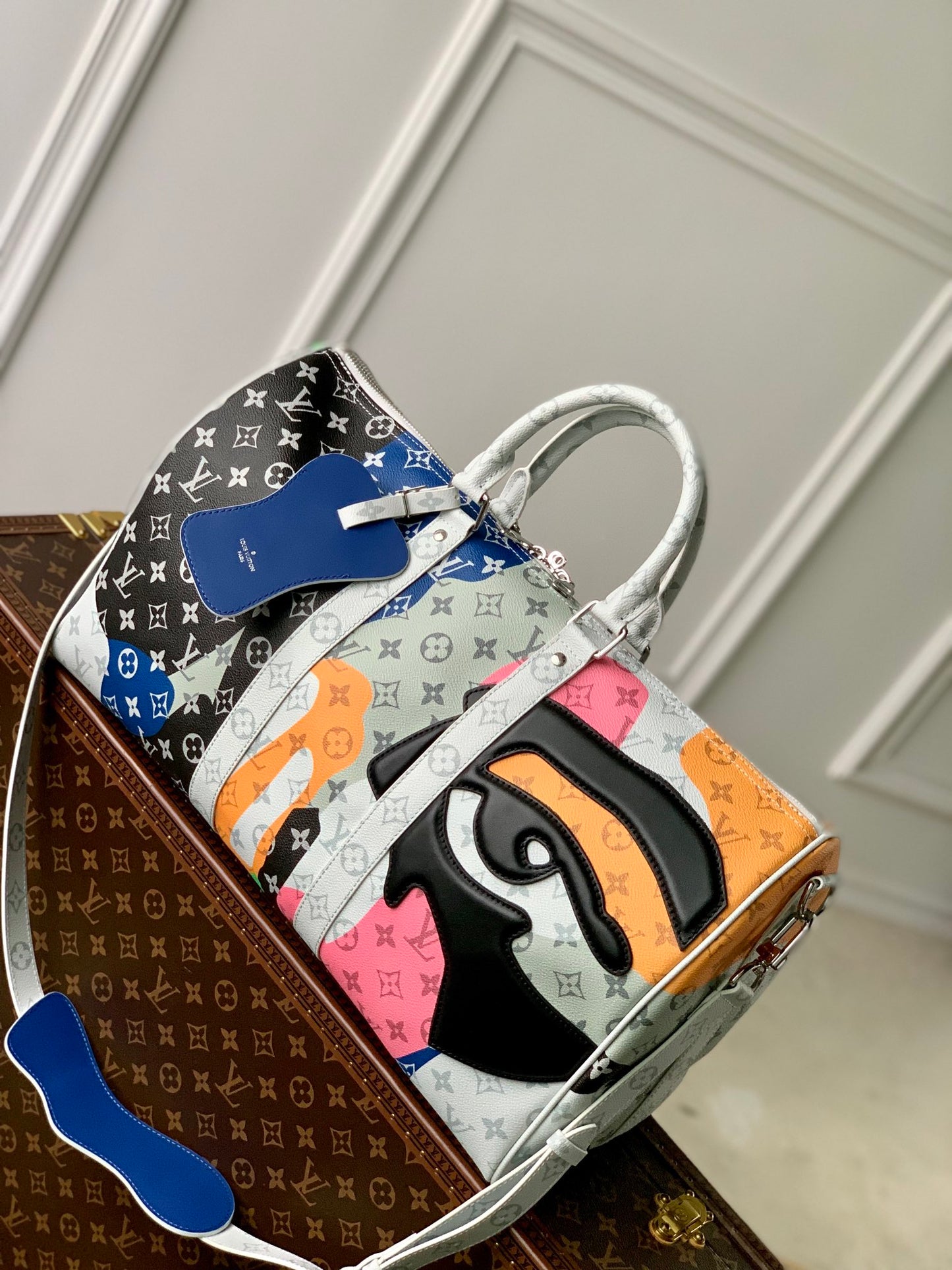 LV duffle bags