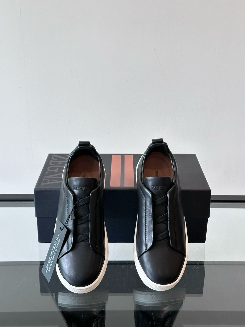 Men’s designer shoes collection.
