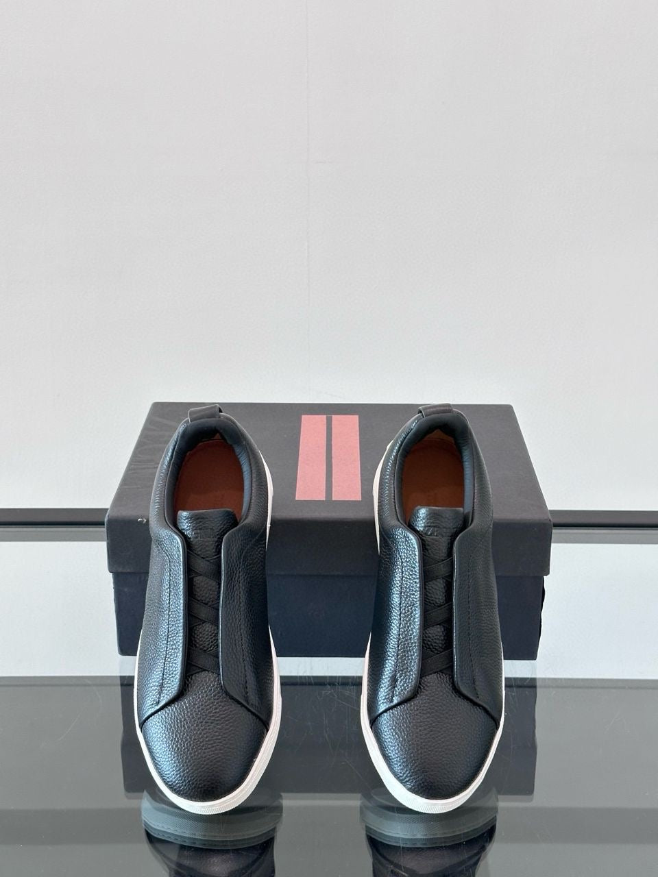Men’s designer shoes collection.