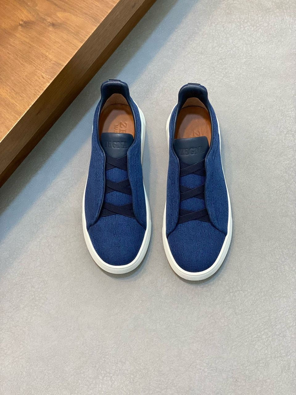 Men’s designer shoes collection.