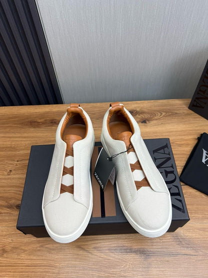 Men’s designer shoes collection.