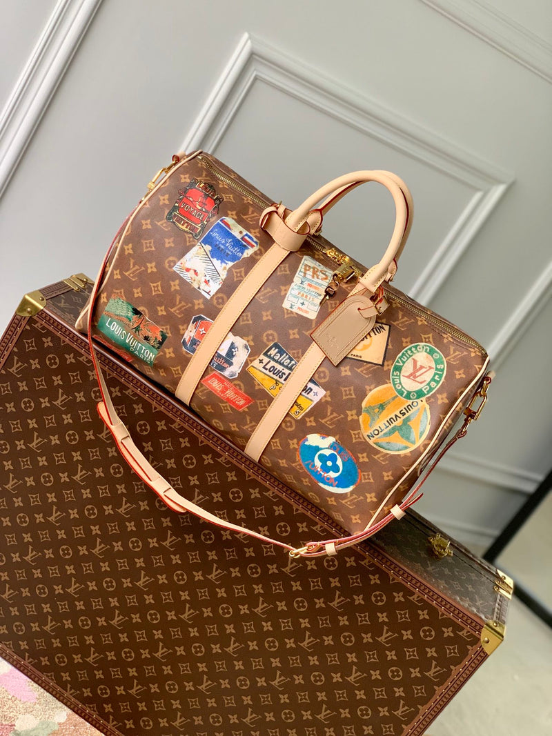 LV duffle bags
