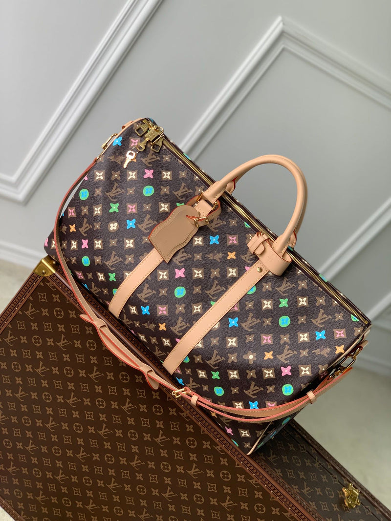 LV duffle bags