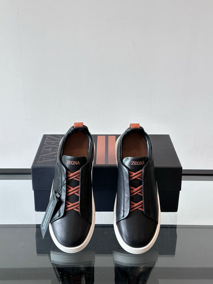 Men’s designer shoes collection.