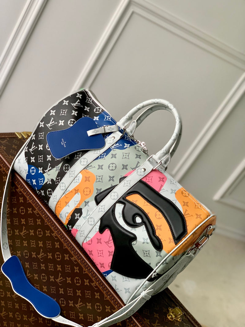 LV duffle bags