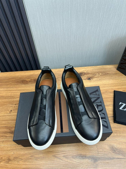 Men’s designer shoes collection.